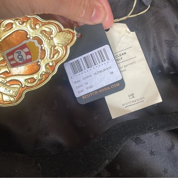 Scotch & soda women’s jacket with detachable faux fur collar - Picture 6 of 9